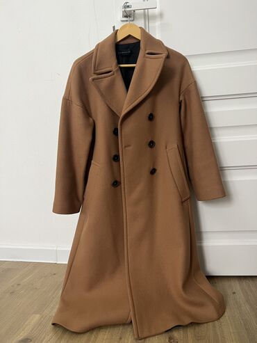 Женская одежда: Пальто, Осень-весна, Длинная модель, XS (EU 34)