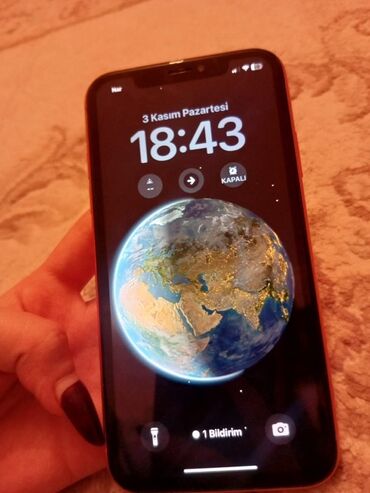 redmi not 10 c: IPhone Xr, 64 GB, Mərcanı, Face ID