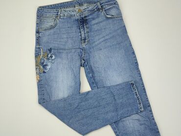 jeansy fit mom: Jeansy M (EU 38), stan - Dobry
