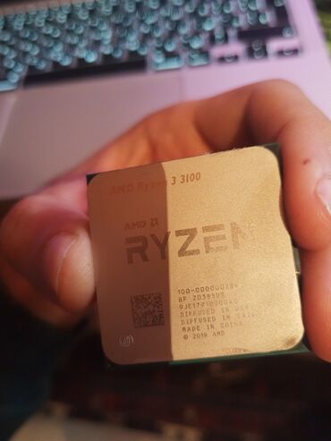 işlənmiş notebooklar: Процессор AMD Ryzen 3 3100, 3-4 ГГц, 4 ядер, Б/у
