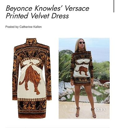 mexmer parca: Ziyafət donu, Mini, Versace — 2
