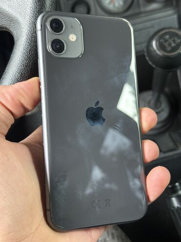 iphone 14 256 gb qiymeti: IPhone 11, 64 GB, Qara, Barmaq izi, Simsiz şarj, Face ID