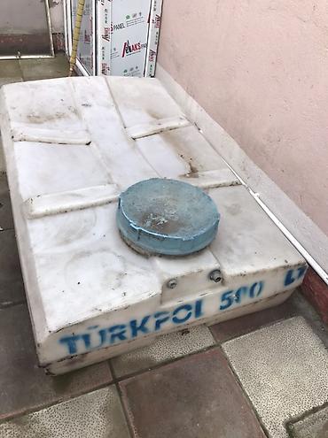 TürkPol 500 L su çəni - Həcm: 500 litr - Material: qalın divarlı