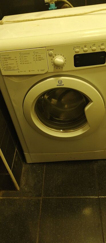 kofe qabi: Paltaryuyan maşın Indesit, 5 kq, İşlənmiş, Qurutma var, Kredit yoxdur, Ünvandan götürmə