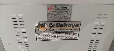 elektirik mişar: Çetinkaya AC Gərginlik Tənzimləyicisi (ECO seriyası) - Model: AC — 5