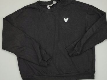 czarne bluzki gorsetowe: Damska Bluza, H&M, M, stan - Dobry