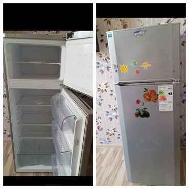 Холодильники: Б/у 2 двери Beko Холодильник Продажа, цвет - Серый