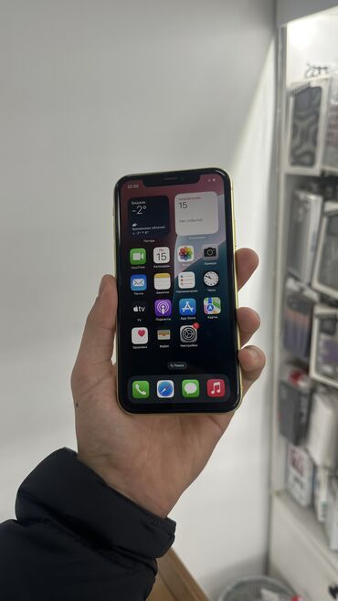 Apple iPhone: IPhone 11, Б/у, 128 ГБ, Желтый, 85 % — 7