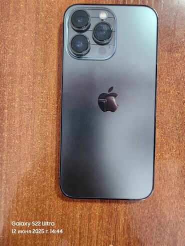 Apple iPhone: IPhone 13 Pro, Б/у, 128 ГБ, Black Titanium, 84 %