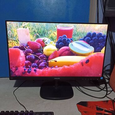 Мониторы: Монитор, Philips, Б/у, 23" - 24" — 2