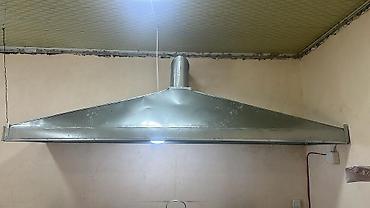 ardo aspirator: Sənaye tipli havadartma başlığı (mətbəx aspiratoru) - Material — 2