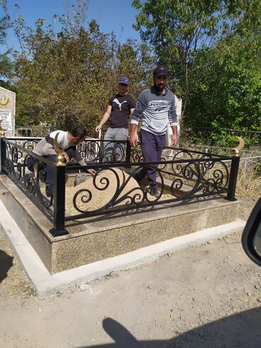 Ритуальные услуги: Изготовление оградок, Изготовление памятников, Изготовление табличек | Габбро, Гранит, Металл | Оформление at lalafo.kg — 36 Ритуальные услуги: Изготовление оградок, Изготовление памятников, Изготовление табличек | Габбро, Гранит, Металл | Оформление — 36