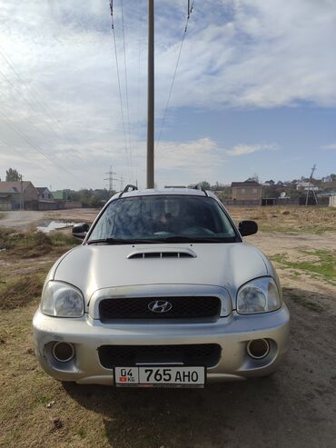 фе: Hyundai Santa Fe: 2001 г., 2 л, Механика, Дизель, Внедорожник