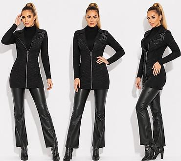 mindjusice: Elegantna crna mini jakna/blejzer-haljina sa rašljastim reverom i — 5