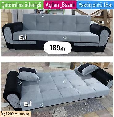 acilan divanlar qiymetleri: Divan-kravat, Yeni, Açılan, Bazalı, Parça, Ödənişli çatdırılma — 2