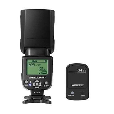 receiver: Triopo TR950 II Kamera Fləş + G4 Simsiz Tətikləyici Dəsti Triopo — 1