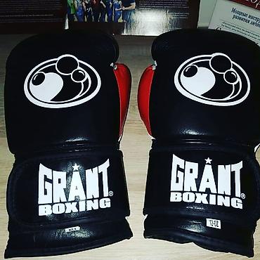 grant: Боксерские кожаные перчатки,знаменитой фирмы GRANT BOXING, известен — 6