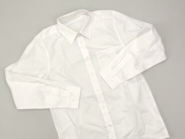 koszula swiateczna 104: Shirt 13 years, condition - Very good, pattern - Monochromatic, color - White