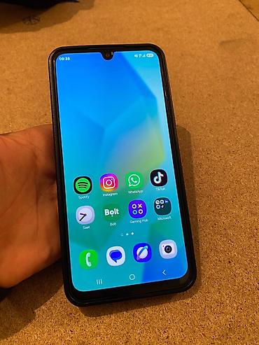 karaoke mikrofon bluetooth: Samsung Galaxy A16 5G, 256 GB, rəng - Qara, Barmaq izi — 7