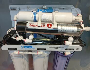 Микроволновки: GEL markalı çoxmərhələli su təmizləmə sistemi - Hidrotexnologiya