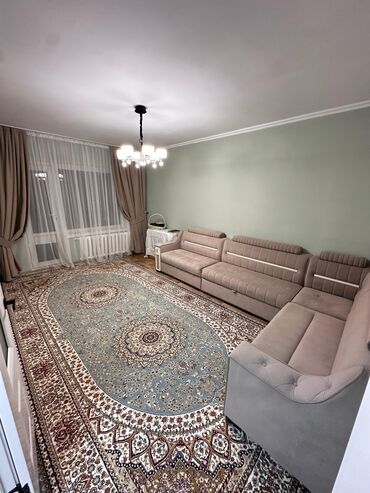 комнату с подселением аламедин 1: 3 комнаты, 73 м², 105 серия, 1 этаж, Евроремонт