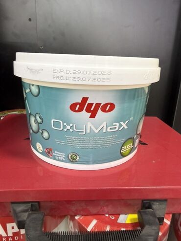 темир краска: Краска интерьерная Dyo OxyMax, шелковисто-матовая, 2.5 L -