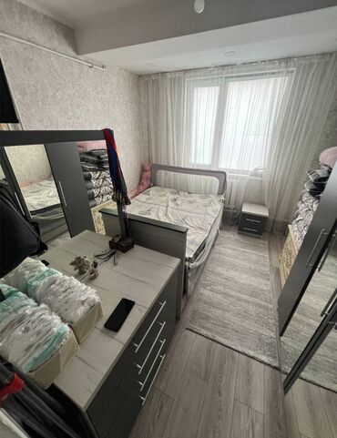 продажа квартир трёх комнатную тунгуч микрорайон 106 серия: 2 комнаты, 46 м², 106 серия, 3 этаж, Евроремонт