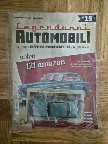 kupujem sat: Legendarni  Volvo 121 amazon u razmeri 1:43. Potpuno nov, neotpakovan