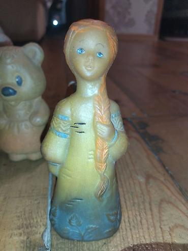 maneki neko top: Kolleksiya üçün1950il sovet dövrünə aid rezin fiqurlar dəsti - — 4