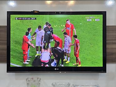TV və video: LG televizor – divara montaj olunmuş, smart funksiyasız klassik — 1