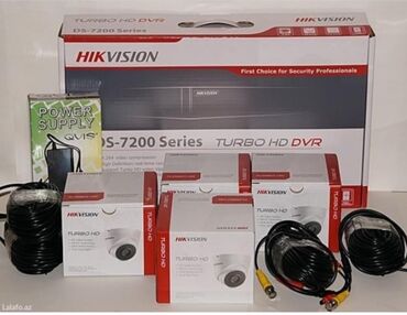 hard disk satilir: Qurasdirilma daxil. Hikvision 2 mp kamera color vu 4 eded kamera Dvr