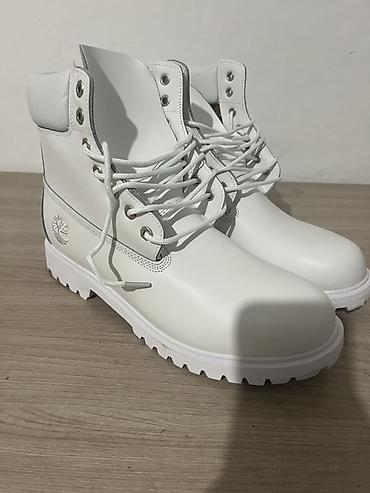 от 46: Мужские ботинки, 46, Timberland, Новый, цвет - Белый, Самовывоз — 6