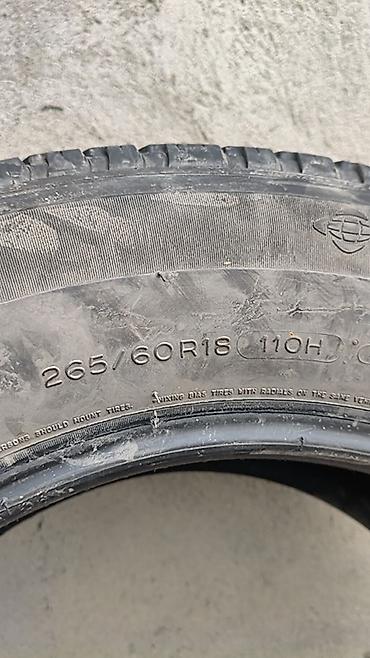 резина 26560 r18: Шина Michelin 265/60 R18 110H - Тип: радиальная летняя/всесезонная — 1