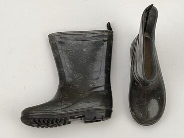 krótka spódniczka czarna: Rain boots, 28, condition - Good