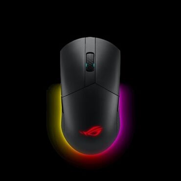 Mauslar: Asus Rog Pugio ii RGB 2.4hz Gaming mouse ideal veziyyetdedir