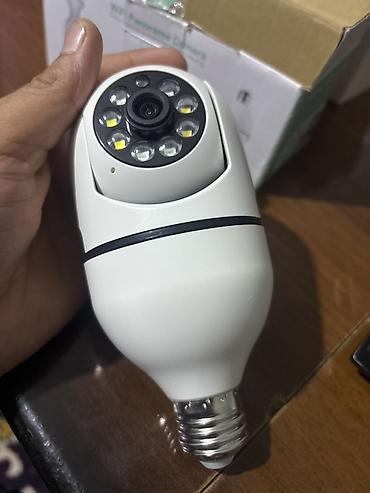 Видеонаблюдение: WiFi Panorama Kamera – lamp şəklində IP kamera - E27 lamp — 2