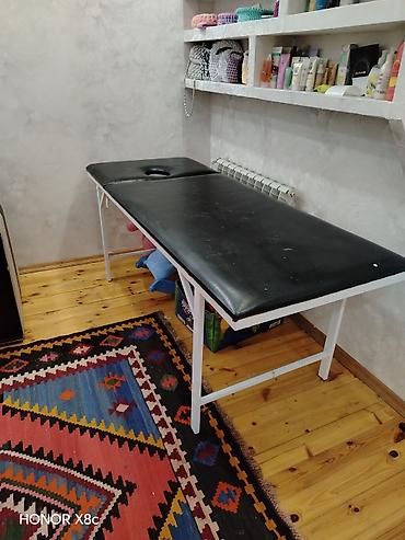 Masaj/estetik üçün qatlanan masaj çarpayısı - Material: möhkəm metal