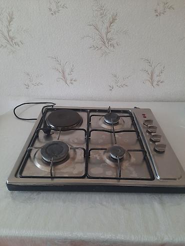 metbex peci: Qaz-elektrik kombi plitə səthi. stolüstü qaz — 1