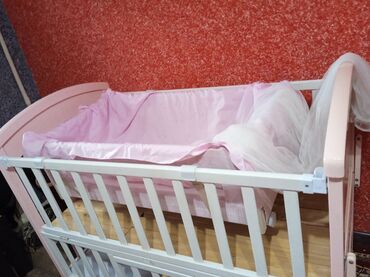 сетку на кровать: Детская кровать-люлька-манежница!Б/у! в очень хорошем качестве. Есть