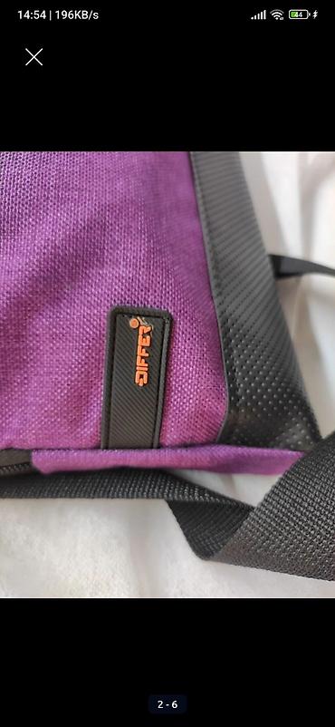 usta cantasi: Bənövşəyi rəngdə laptop çantası - 14–15.6 düymlük noutbuklar üçün — 5