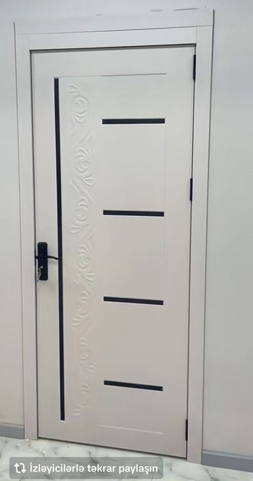 Otaq qapıları: Qonaq otağı üçün Yeni Otaq qapısı 90x205 sm Zəmanətli, Ödənişli quraşdırma, Ödənişli çatdırılma — 6