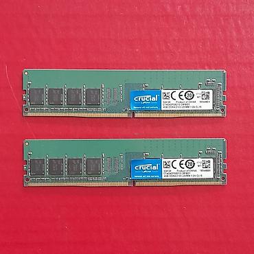 Оперативная память (RAM) для ПК, Б/у, Crucial, 4 ГБ, DDR4, 2133 МГц