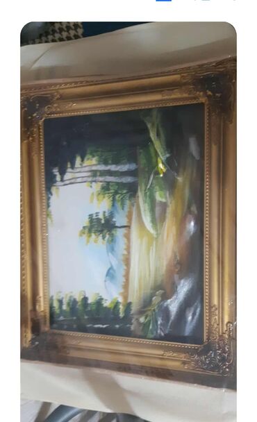 Pərdə və tüllər: Ev tekstili və dekor dəsti - Pərdə: İkiqat dizaynlı, qızılı-bej — 16