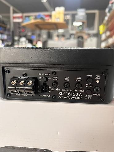 germany: Blaupunkt XLf 16150 A — активный сабвуфер для автомобиля. Ключевые — 5