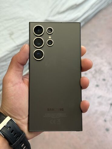 samsung tws 4: Samsung Galaxy S24 Ultra, 256 GB, rəng - Qara, Barmaq izi, Simsiz şarj, İki sim kartlı
