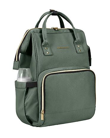buzz pancevo: KikkaBoo Torba za mame Siena premium – army green (Šifra: KKB2) — 4