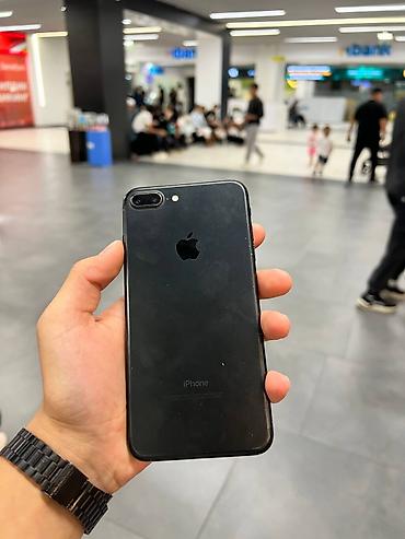 IPhone 7 Plus, Б/у, 128 ГБ, Черный, Зарядное устройство, 100 %