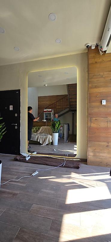 Зеркала: Зеркала на заказ для интерьеров. От 2500 сом/м2 с обточкой. Россия, 4 — 24