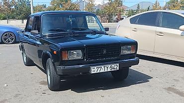 lada qrand: VAZ 2107, qara rəng, sedan kuzov. Klassik dizaynlı, 4 qapı, mexaniki — 3