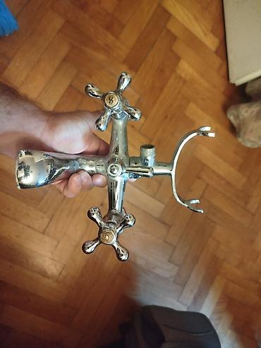 bazeni: Stara retro baterija slavina za kupatilo kadu vintage Nepoznato — 1